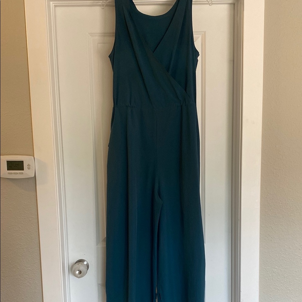 Title 9 Teal Sleeveless Day tripper Jumpsuit